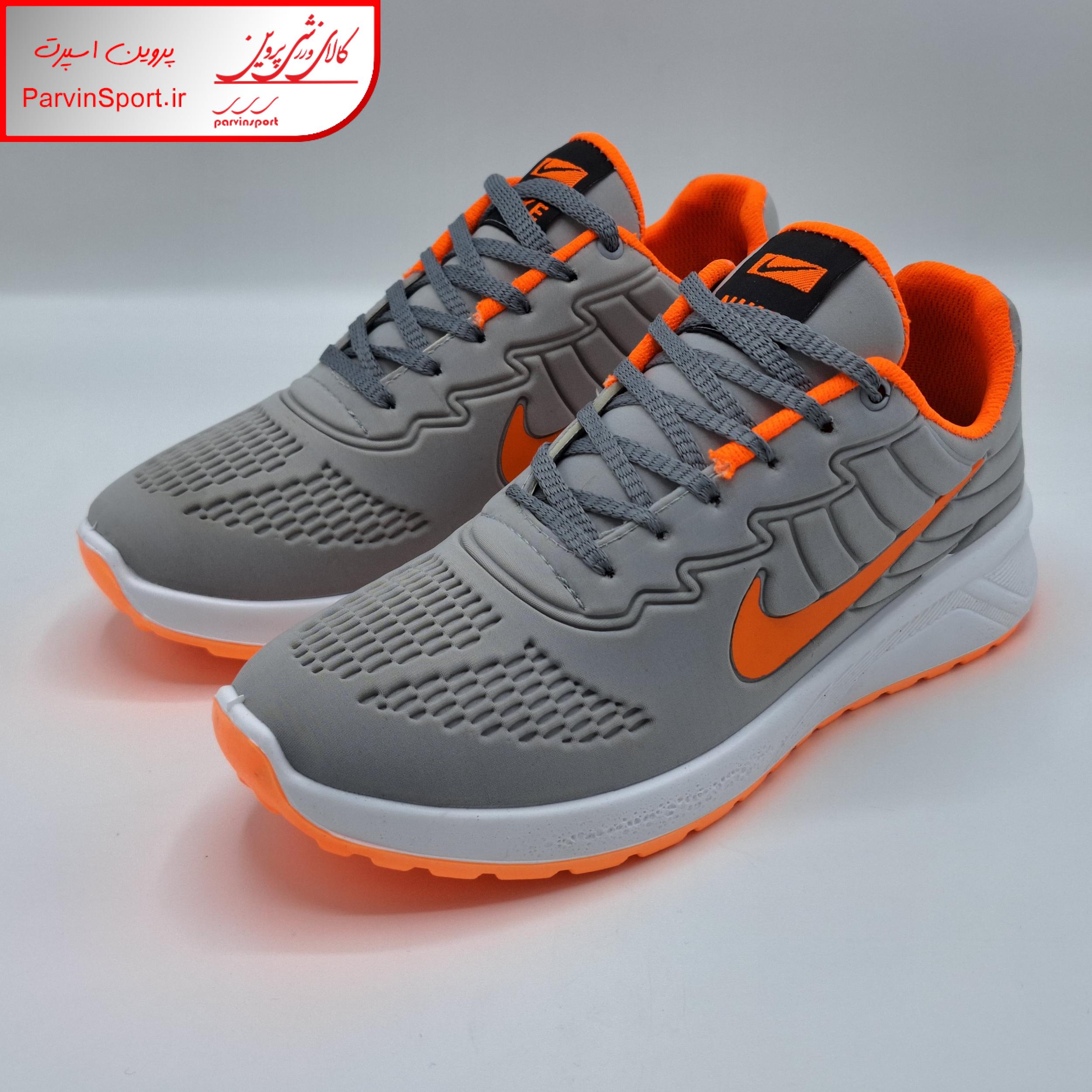 کفش پیاده روی مردانه مدل شیکاگو رنگ طوسی