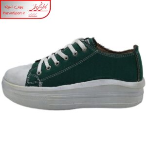 کفش پیاده روی زنانه مدل لژدار رنگ سبز