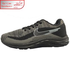 کفش پیاده روی مردانه مدل زوم دو رنگ مشکی