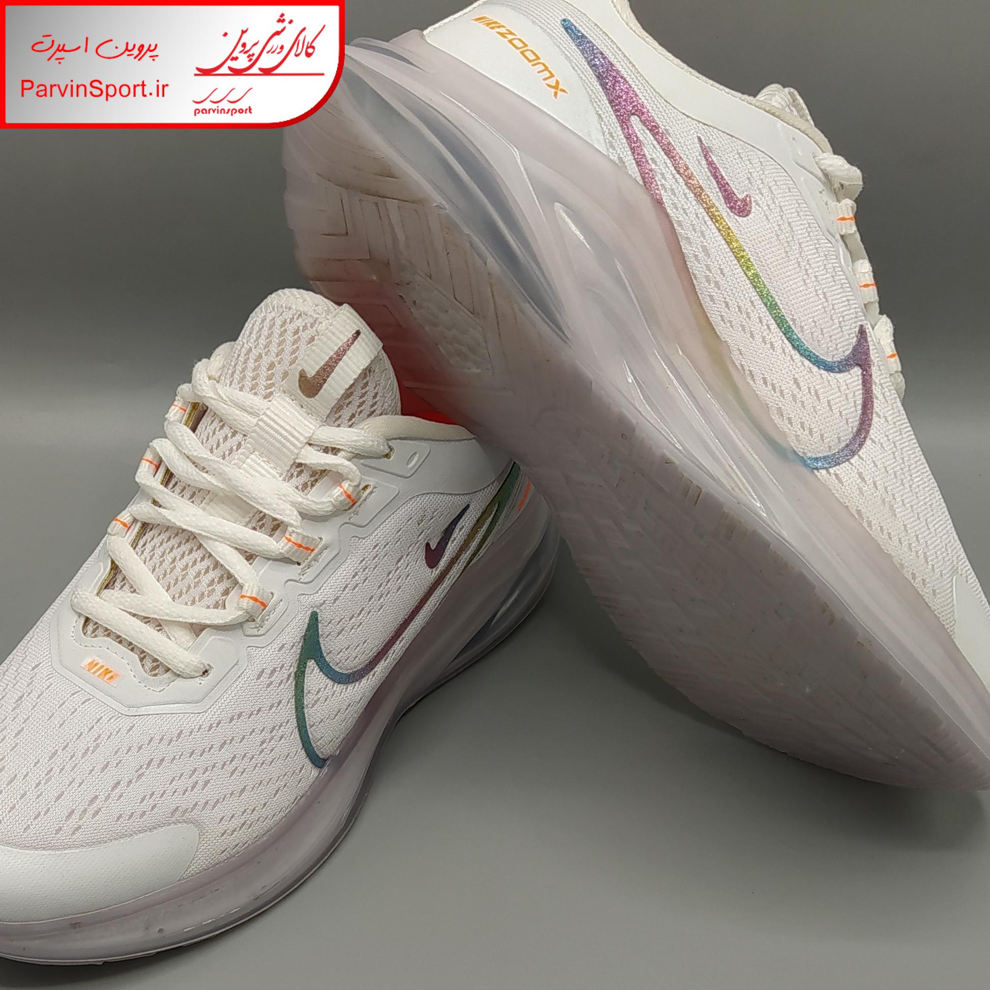 کفش پیاده روی زنانه مدل زوم ایکس رنگ سفید