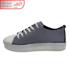 کفش پیاده روی زنانه مدل الستار لژدار رنگ طوسی