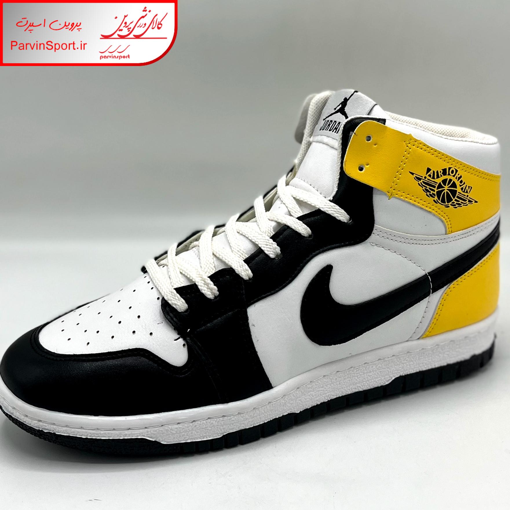 کفش طبیعت گردی مردانه مدل ZAR رنگ زرد