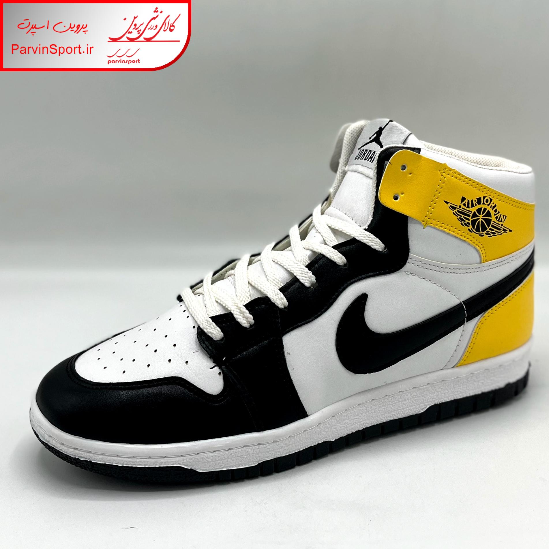 کفش طبیعت گردی مردانه مدل ZAR رنگ زرد