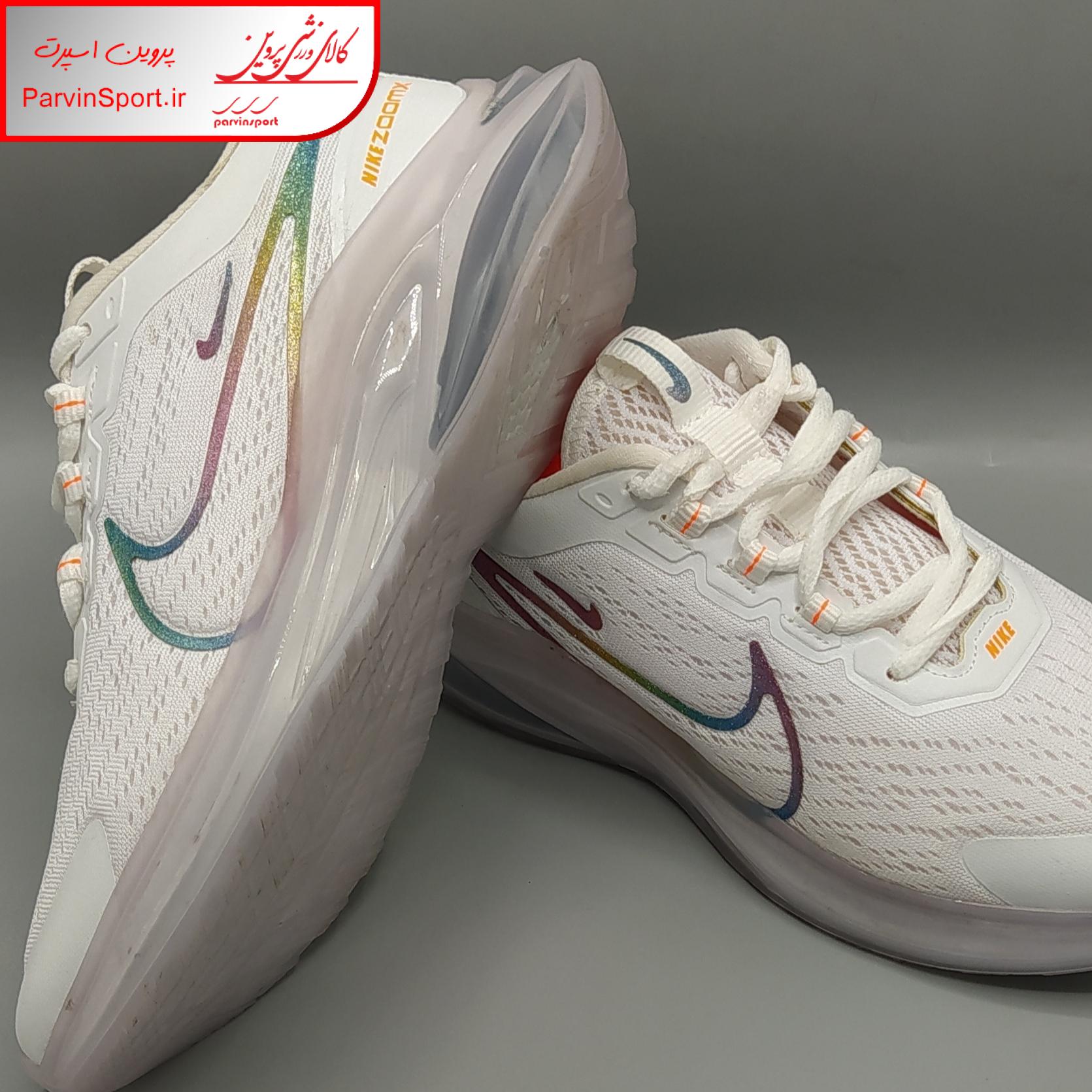 کفش پیاده روی زنانه مدل زوم ایکس رنگ سفید