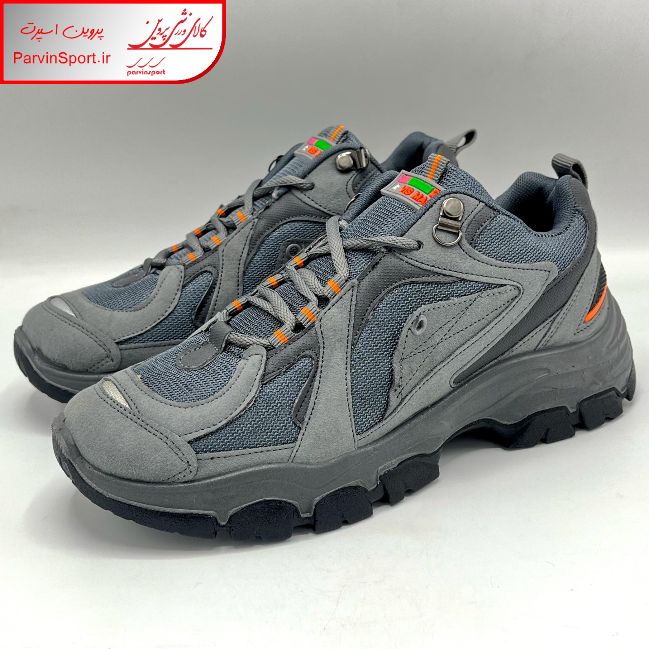 کفش کوهنوردی مردانه مدل Visan..too رنگ طوسی