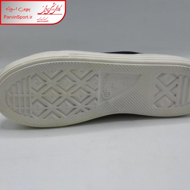 کفش پیاده روی زنانه مدل الستار لژدار رنگ سرمه ای - Image 5