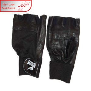 دستکش بدنسازی مردانه مدل A.B.C