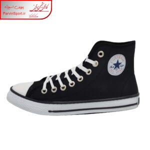 کفش پیاده روی مردانه مدل الستار بلند رنگ مشکی