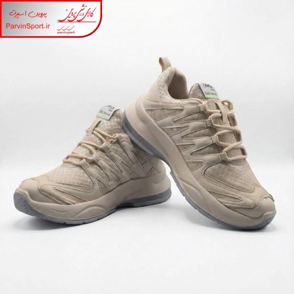 کفش پیاده روی زنانه رامیلا مدل Vip رنگ سفید و کرم - Image 6