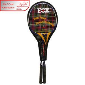 راکت بدمینتون فاکس مدل Super Power بسته 2 عددی