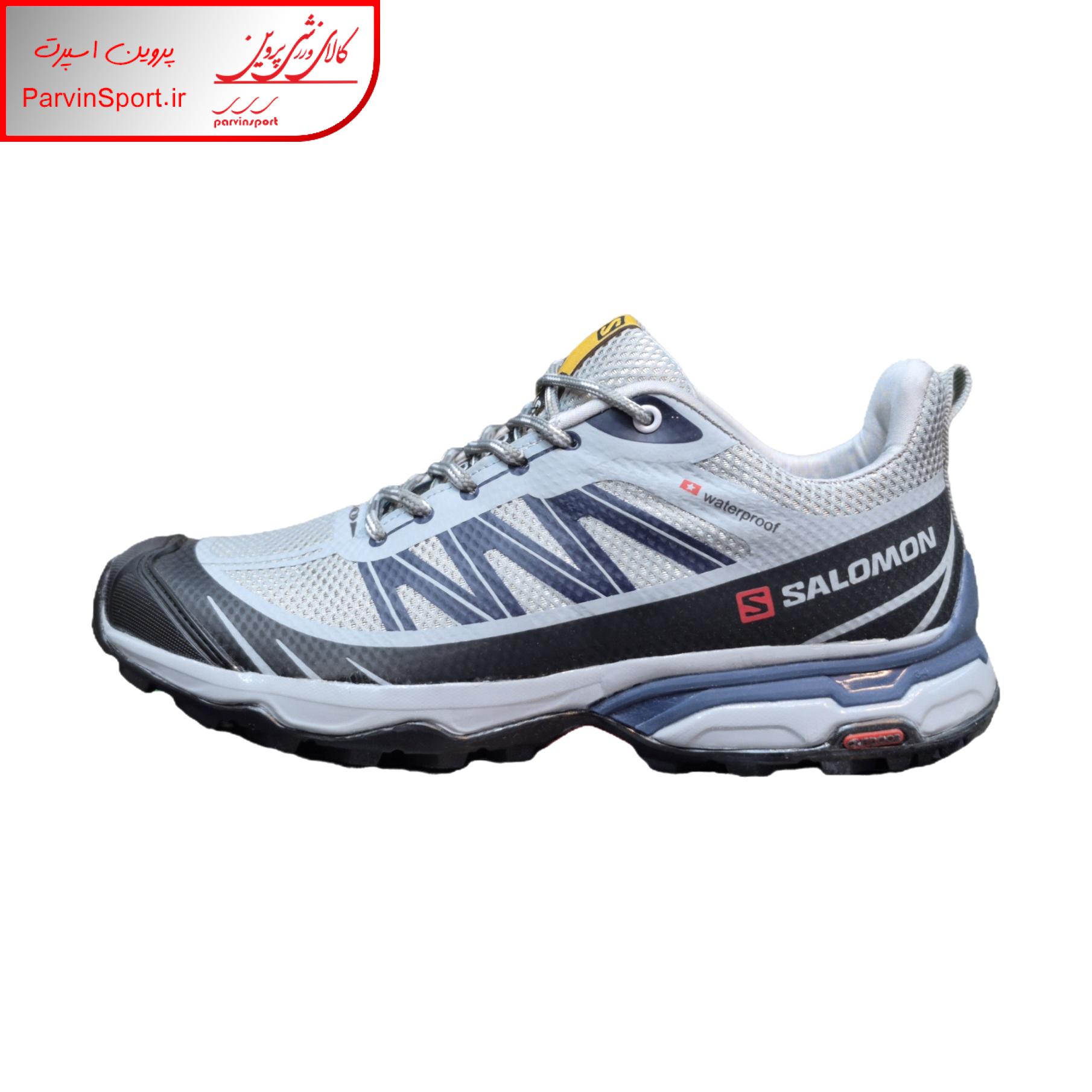 کفش طبیعتگردی پدیده طرح سالامون رنگ طوسی