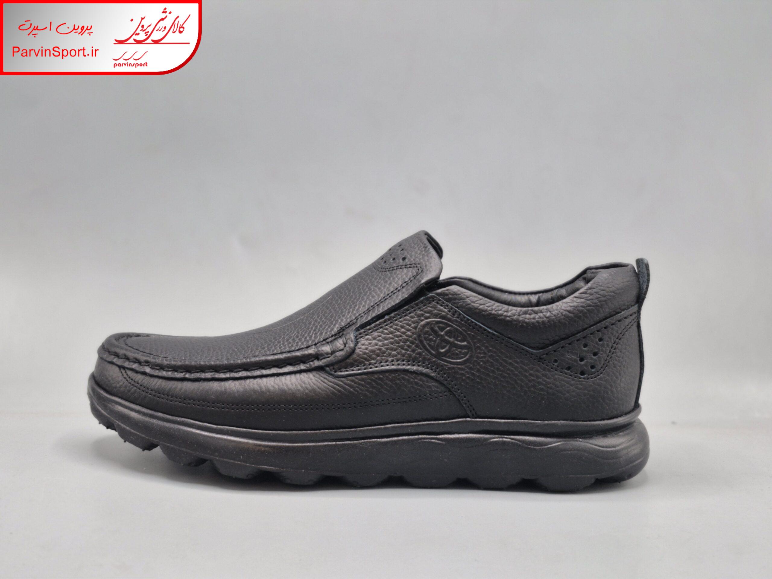 کفش طبی راحتی مردنه پیک مدل تویوتا رنگ مشکی بندی و بی بند - Image 3