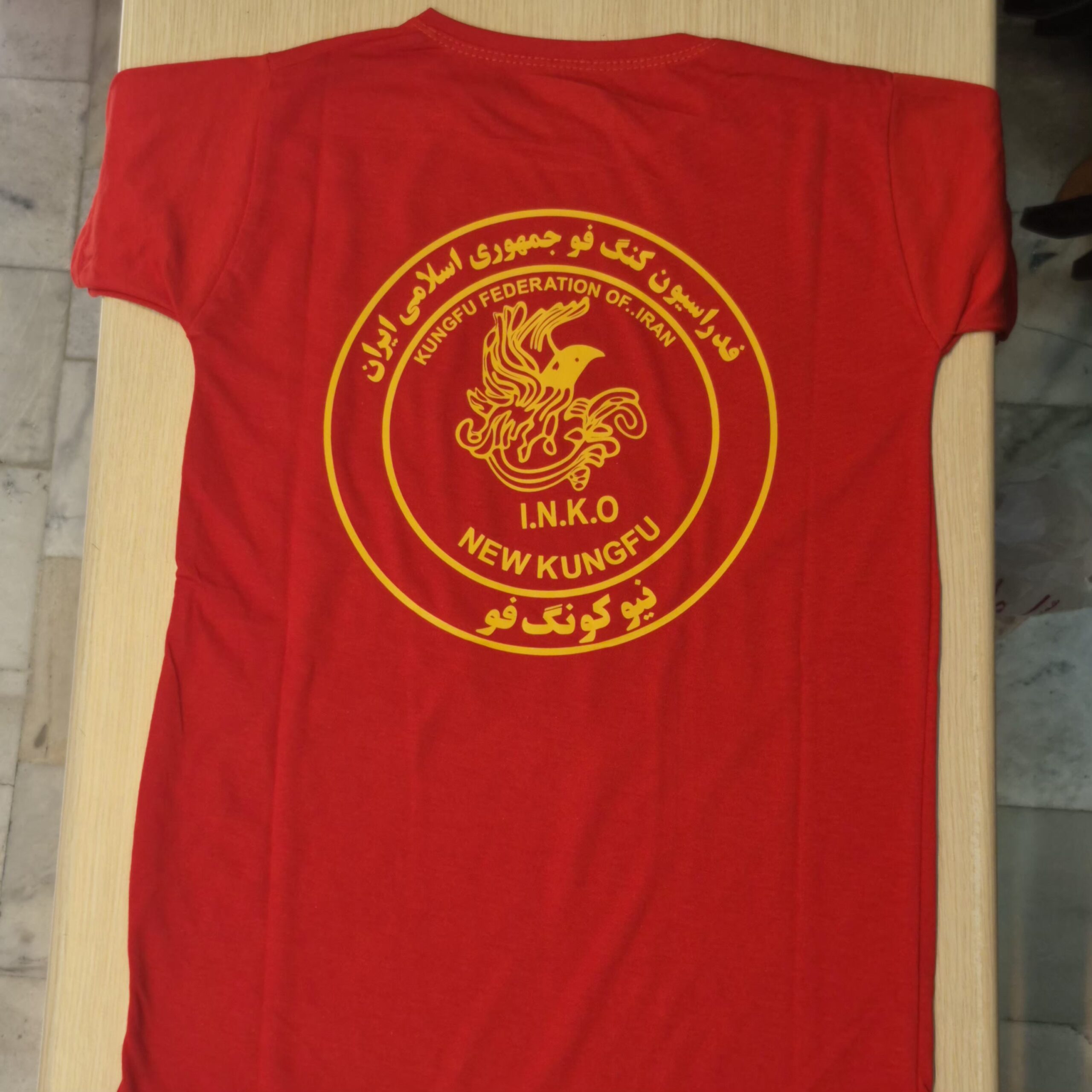 تیشرت قرمز نیوکنگفو - Image 3