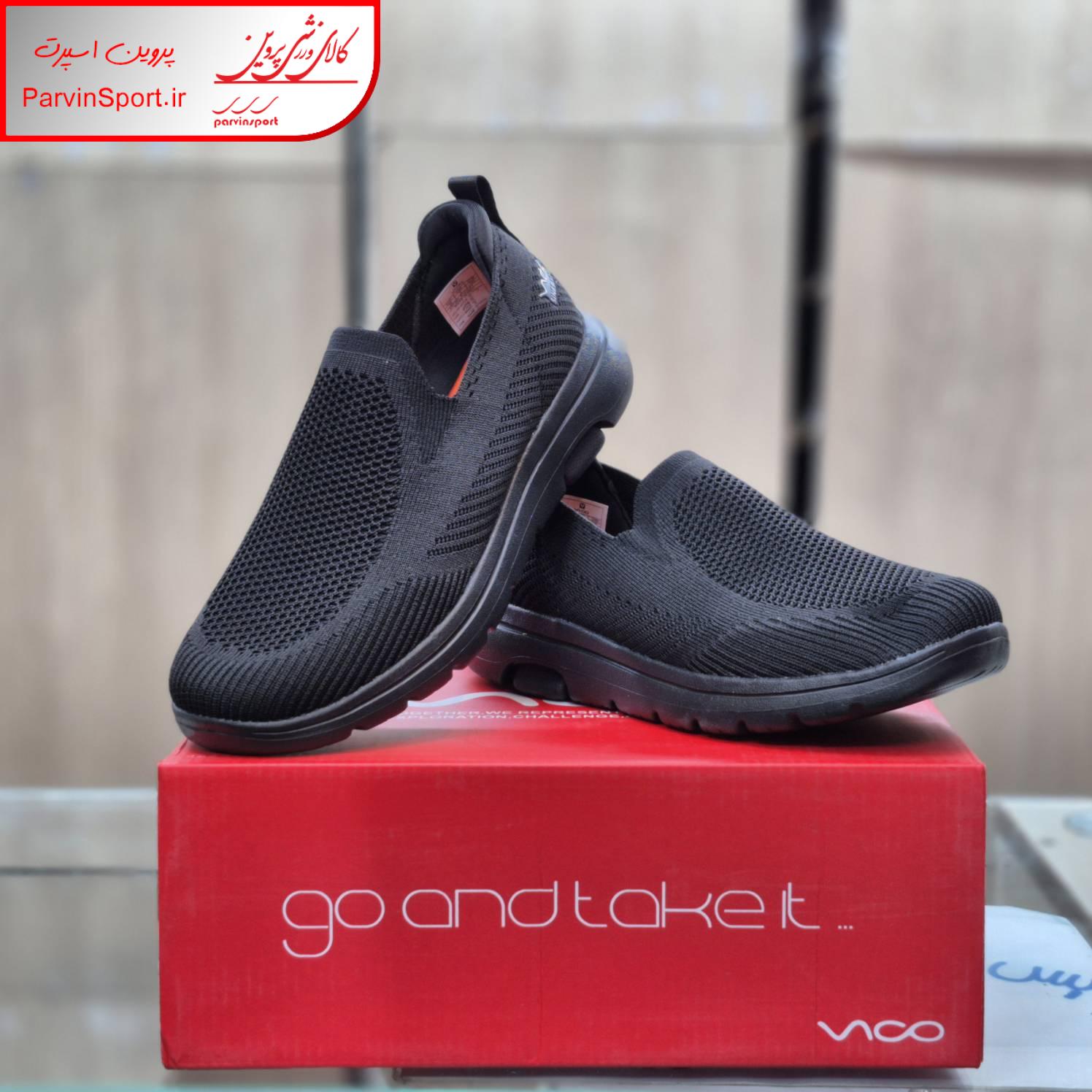 کفش حرفه ای پیاده روی ویکو VICO رنگ مشکی